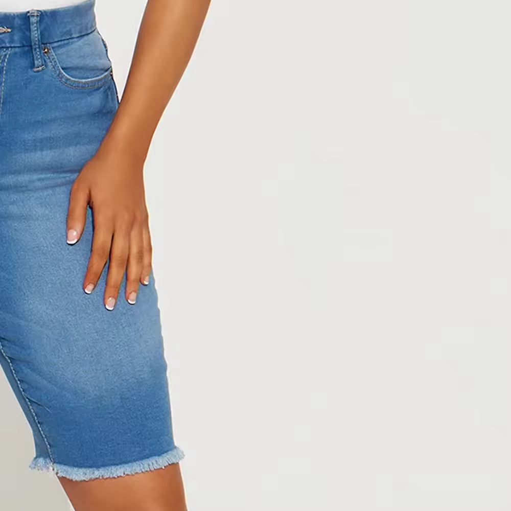 Bermuda Jean Femme