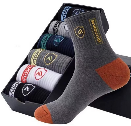 🧦 Pack 5 Paires de Chaussettes Premium