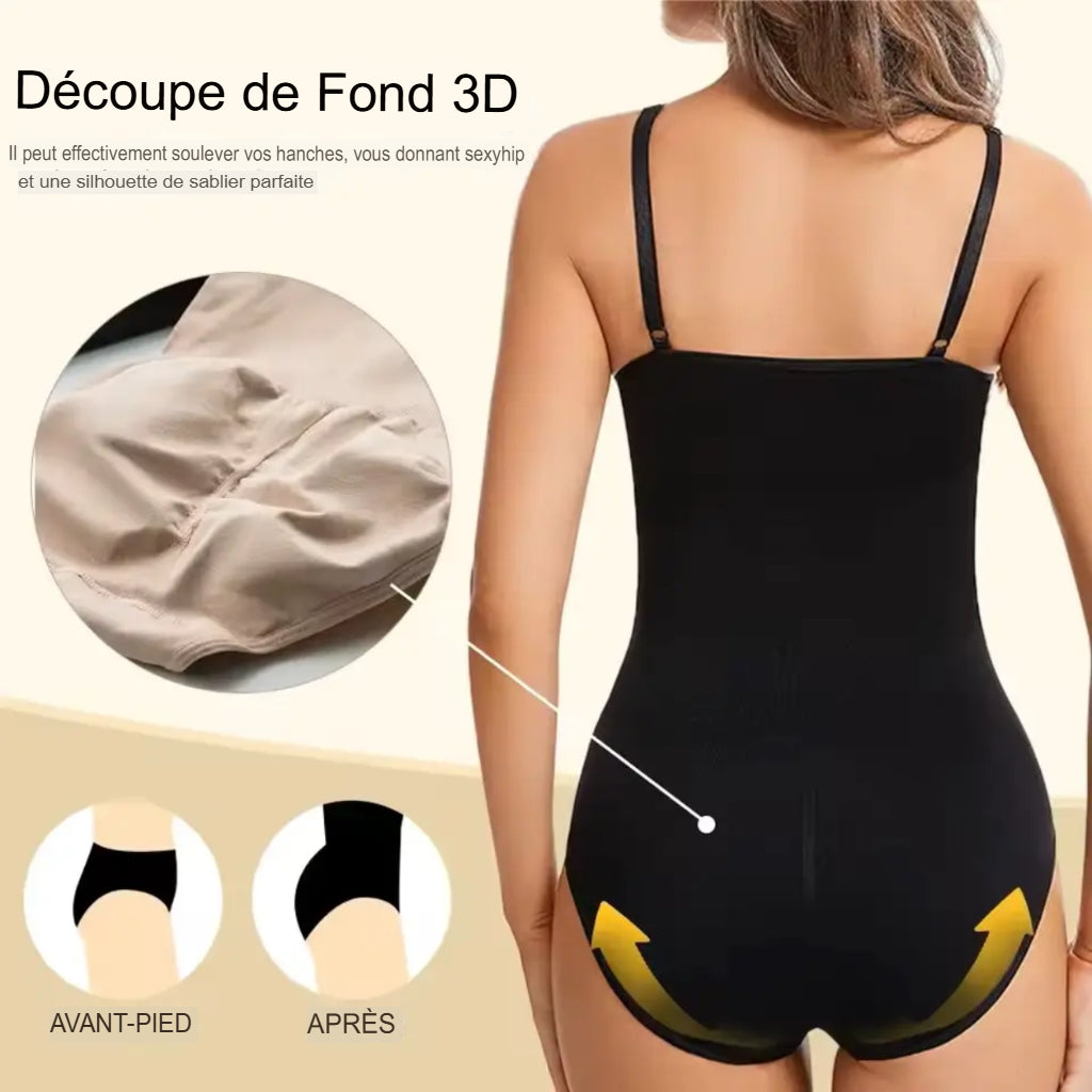 ✨ Lot de 3 Bodys Sculptants Sans Couture