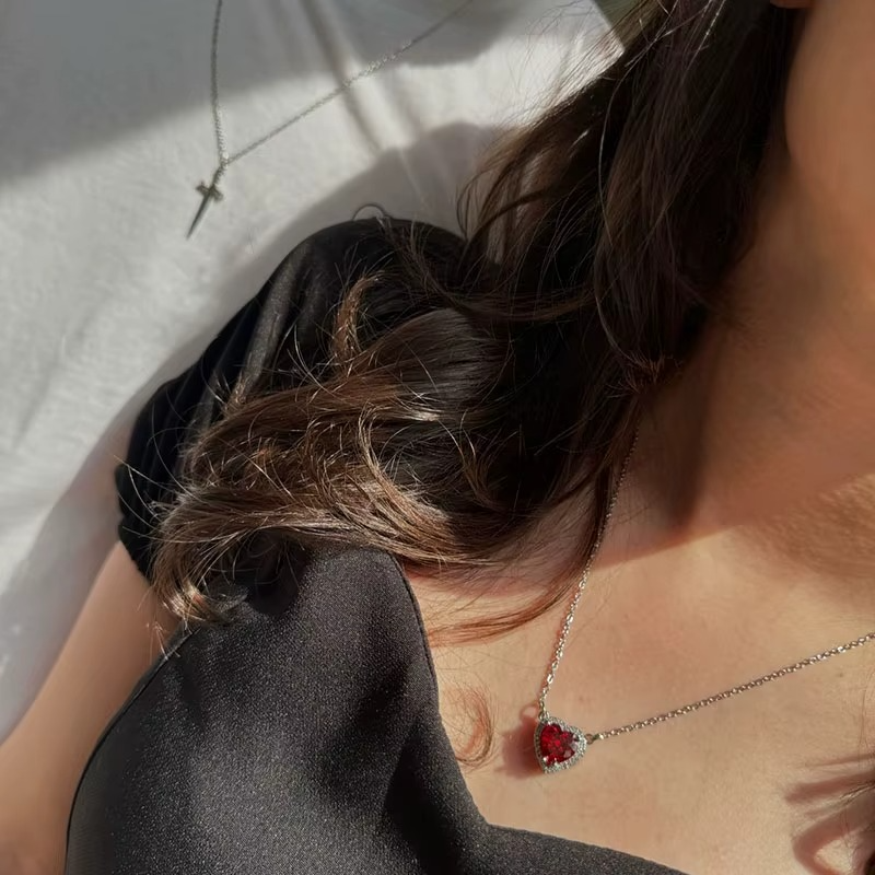 ❤️⚔️ Collier Cœur & Épée