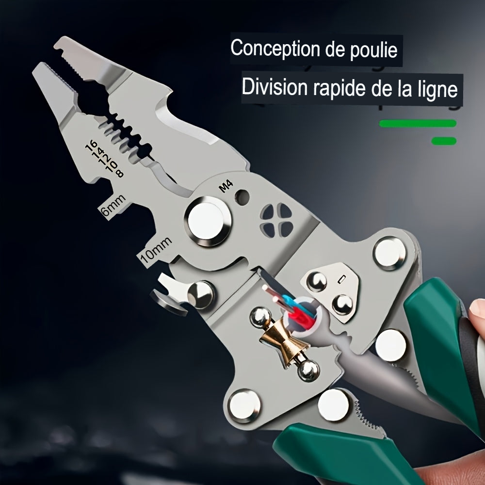 🔧 Pince Électricien Multifonction Professionnelle