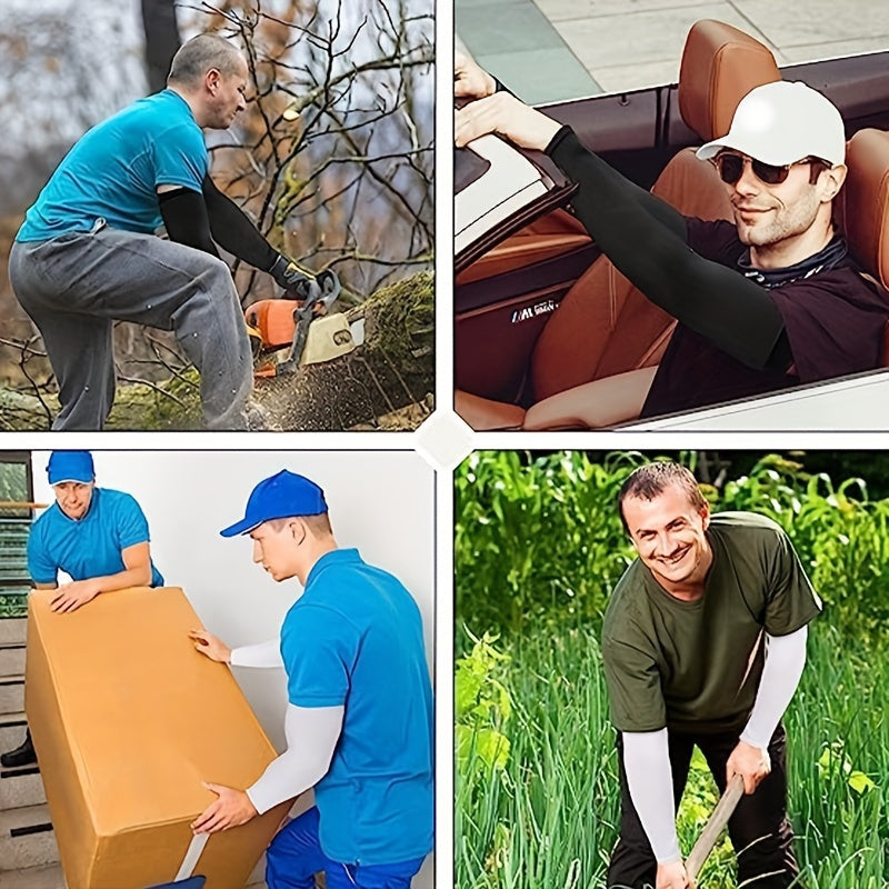 3 Paires Manchons de Bras Rafraîchissants