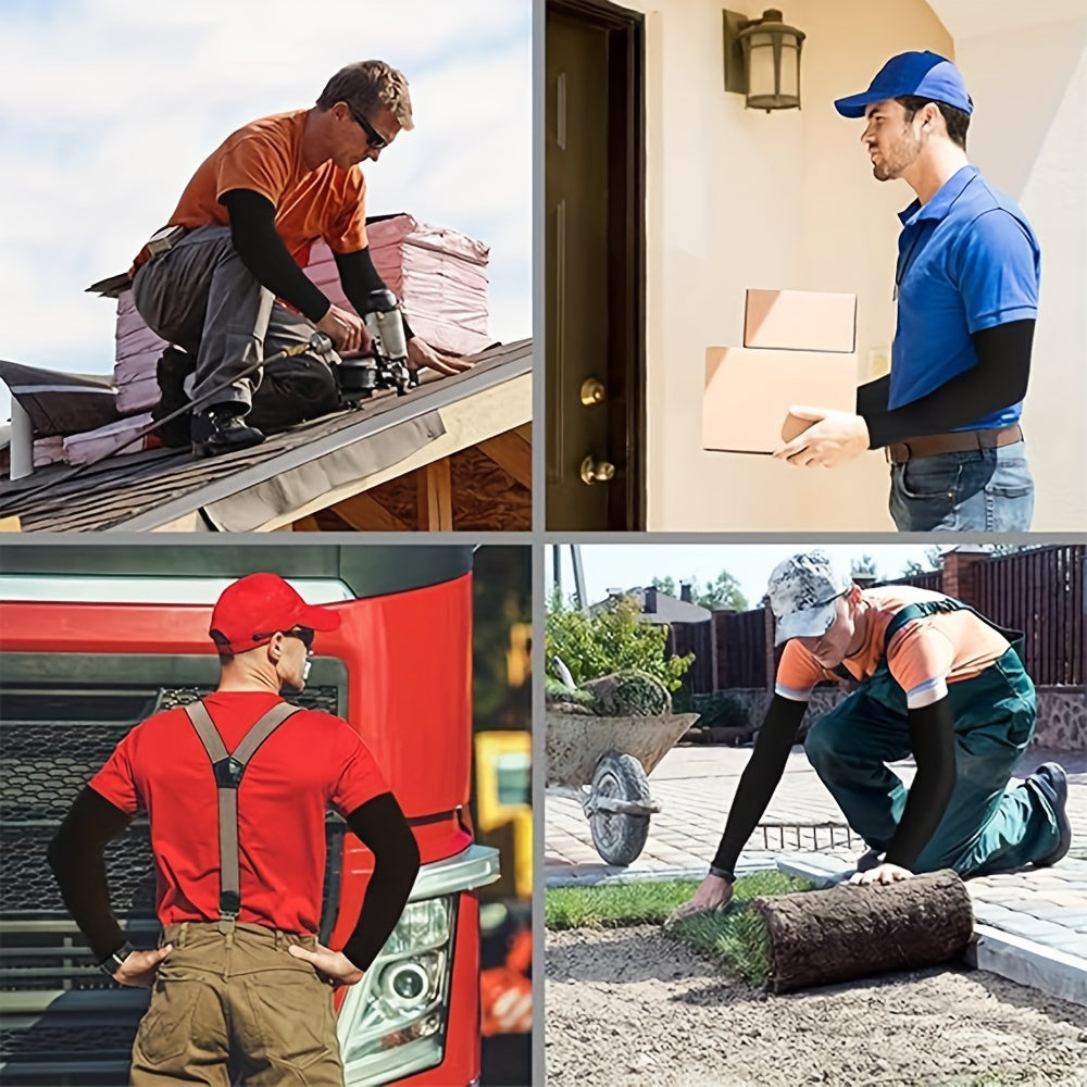 3 Paires Manchons de Bras Rafraîchissants