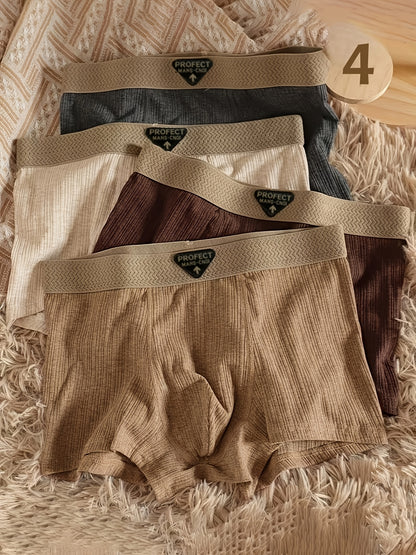 🩳 LOT DE 4 BOXERS HOMME