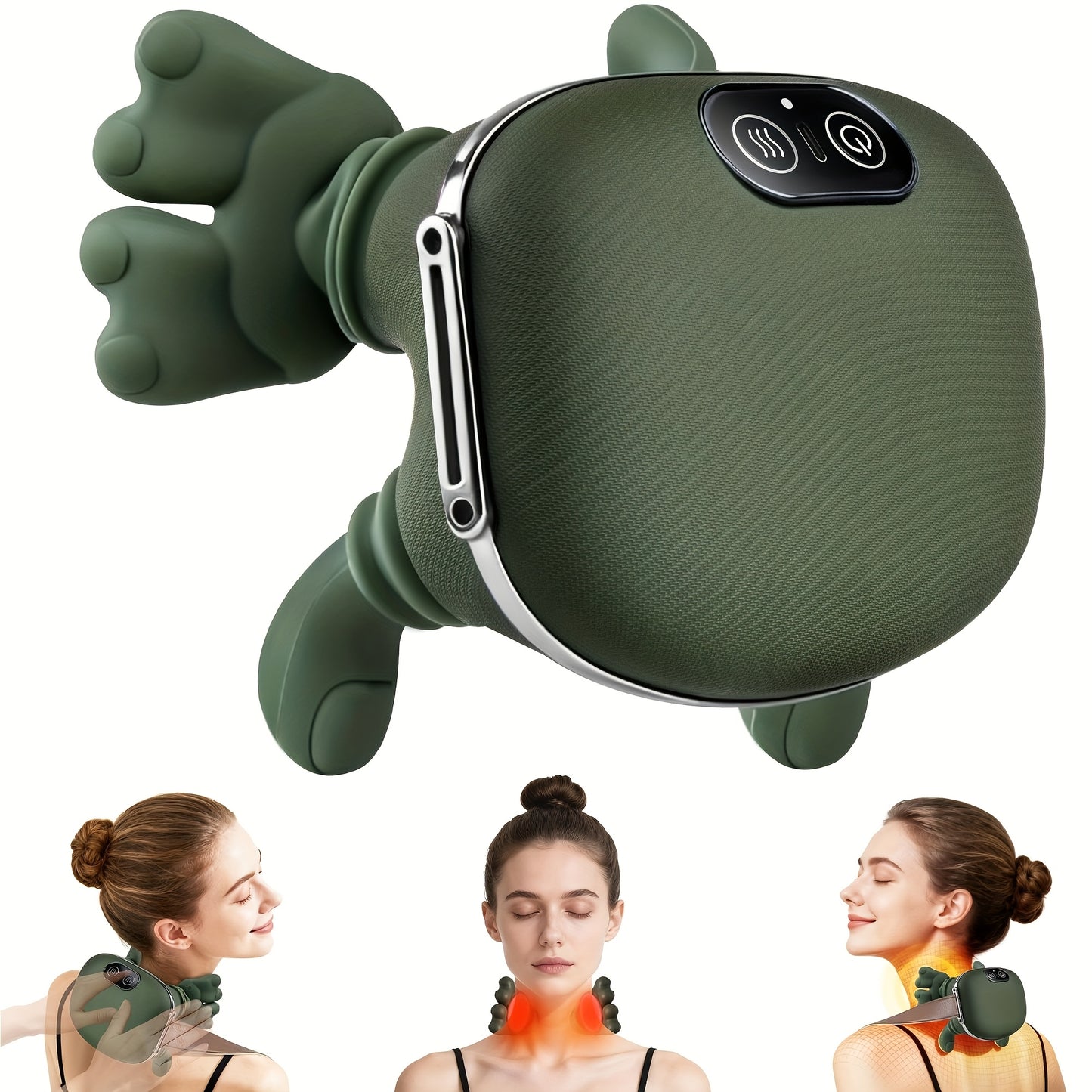 💆Masseur Électrique Chauffant 6D