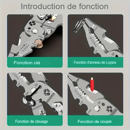 🔧 Pince Électricien Multifonction Professionnelle