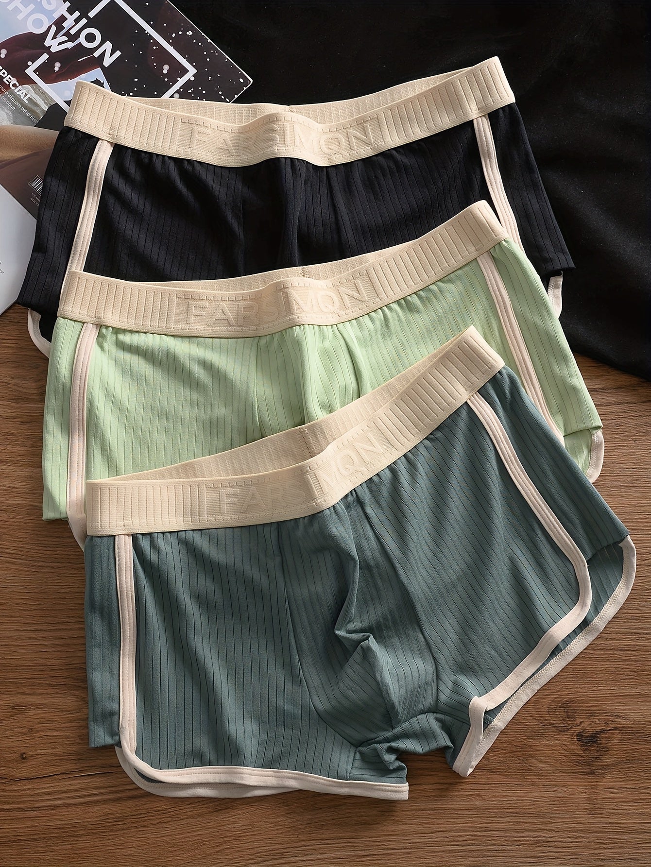 🩲 3 Boxers Homme Premium