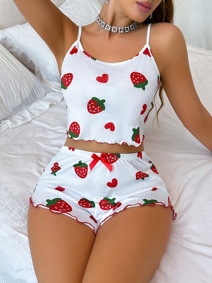 🍓 Pyjama Femme 2 Pièces