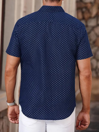 👔 Chemise Homme Casual Imprimée