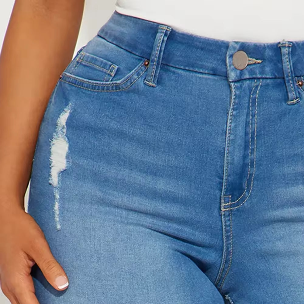Bermuda Jean Femme