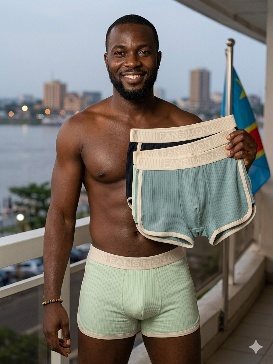 🩲 3 Boxers Homme Premium