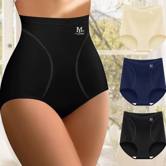 👗 Lot de 3 Culottes Gainantes Taille Haute