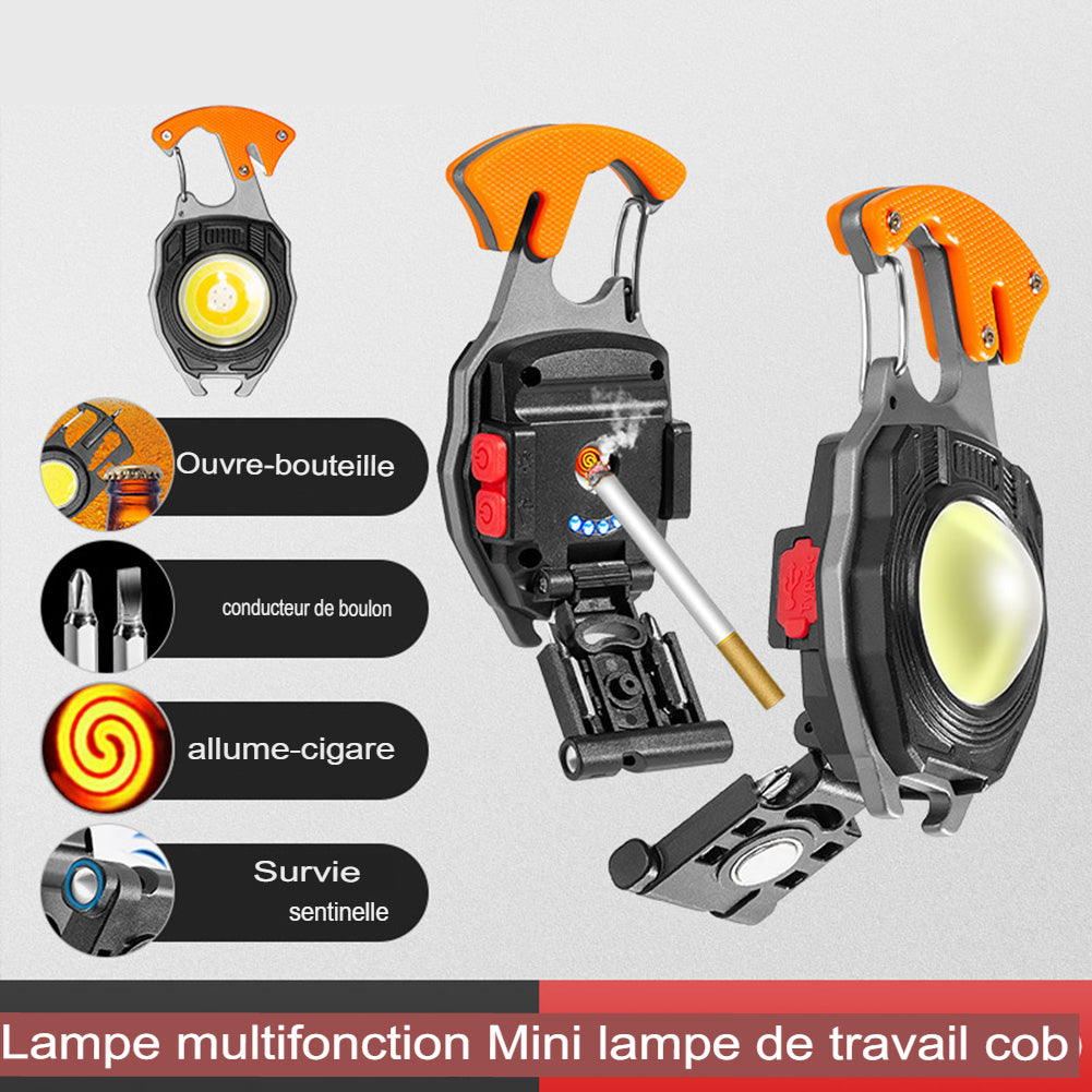 Lampe LED COB Multifonction Rechargeable