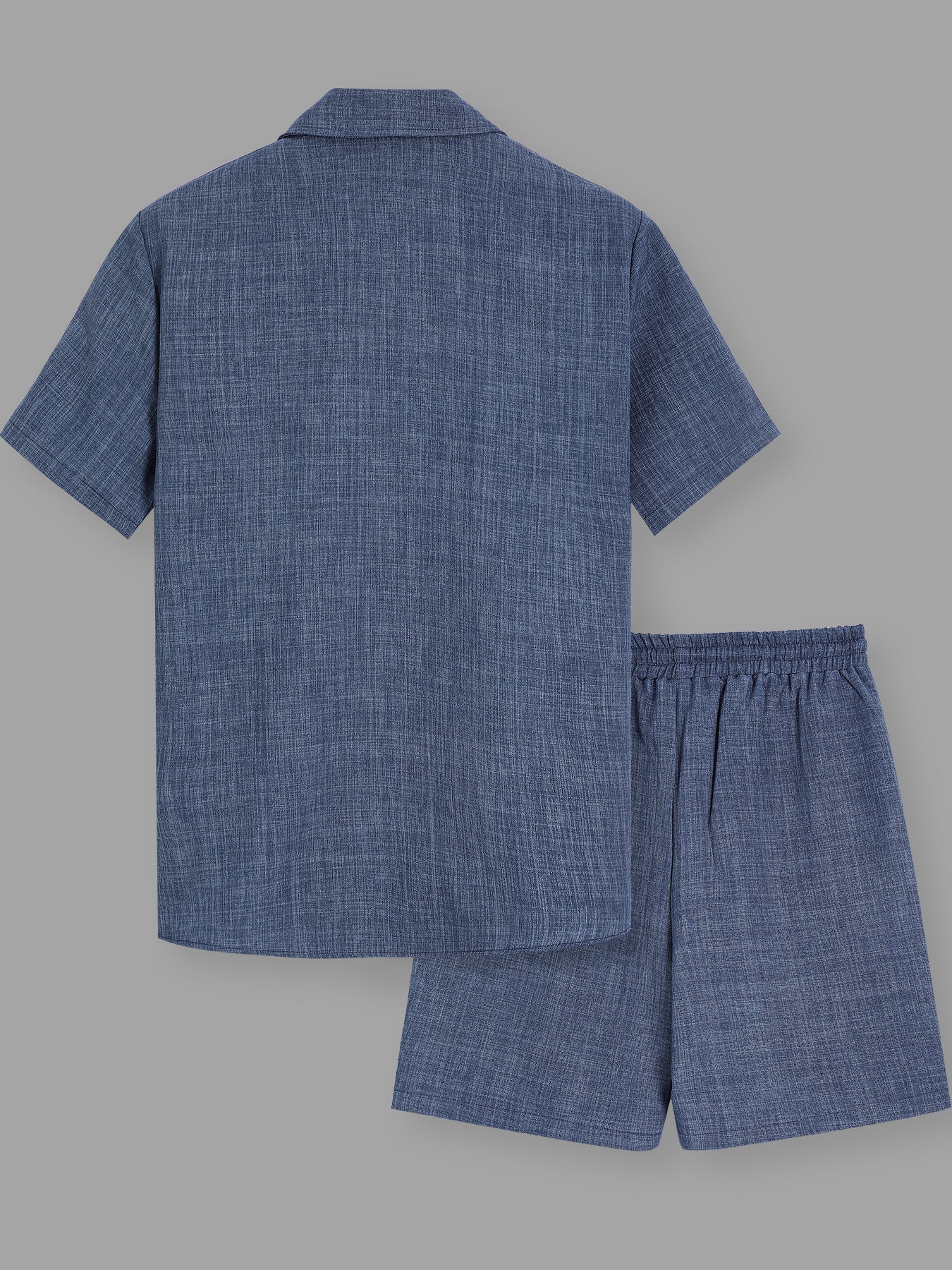 👔 Ensemble Homme 2 Pièces – Chemise &amp; Short