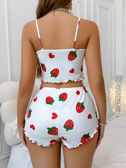 🍓 Pyjama Femme 2 Pièces