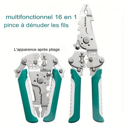 🔧 Pince Électricien Multifonction Professionnelle