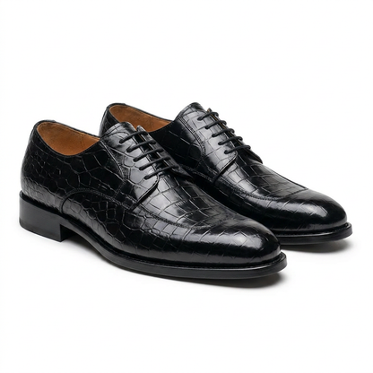 👞 Chaussures Croco Homme en Cuir Premium