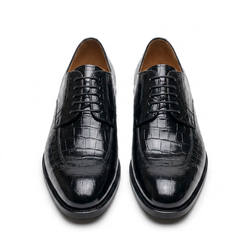 👞 Chaussures Croco Homme en Cuir Premium