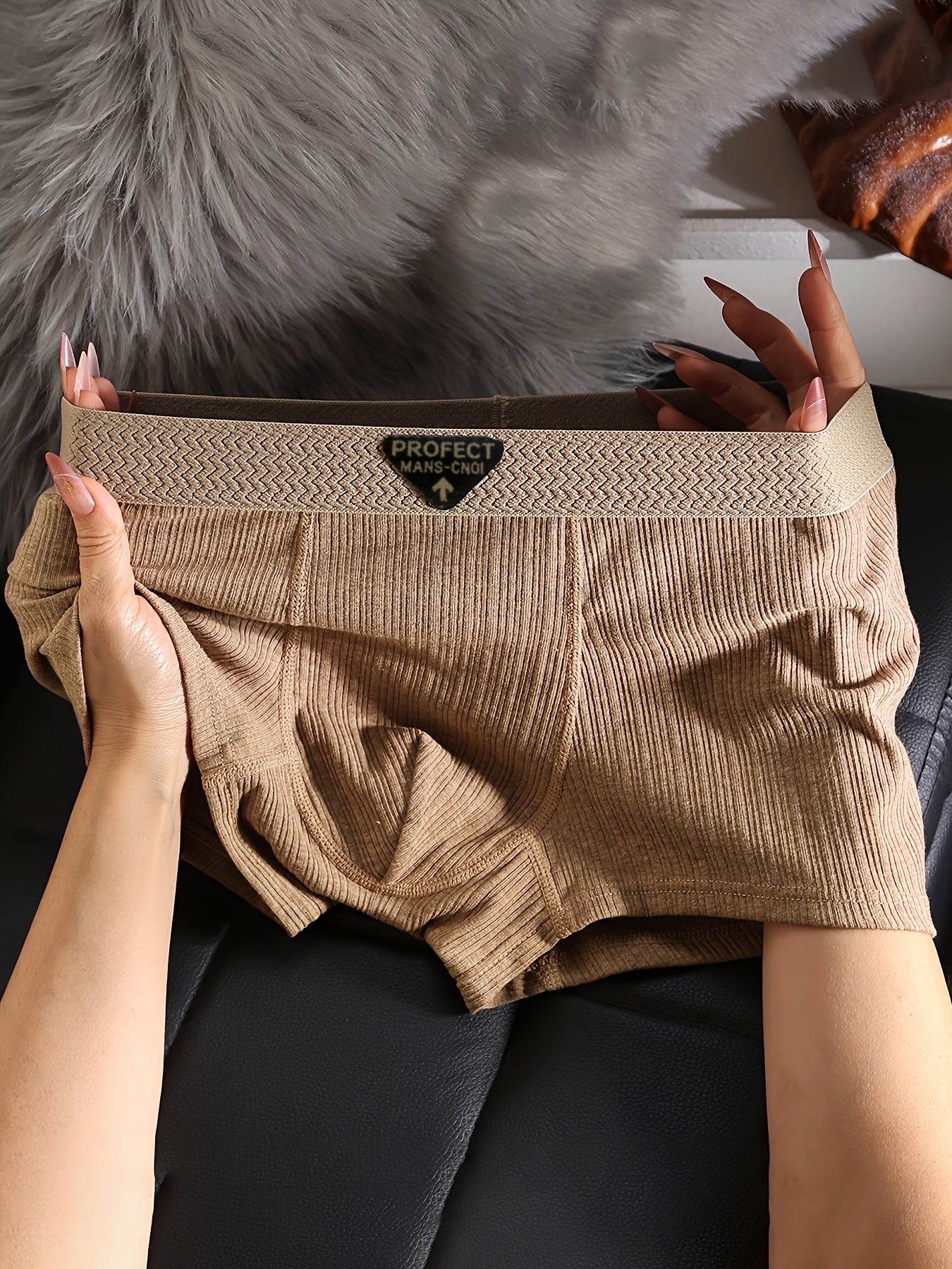 🩳 LOT DE 4 BOXERS HOMME