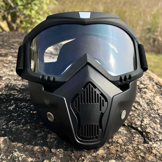 🛡️ Masque Moto Tactique (Vente en Gros • Minimum 10 Pièces)